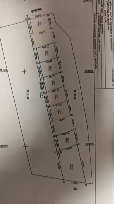 Teren Harman (parcele) extrevilan, construcții A-frame, construcții cabane pe piloni, containare  modulare