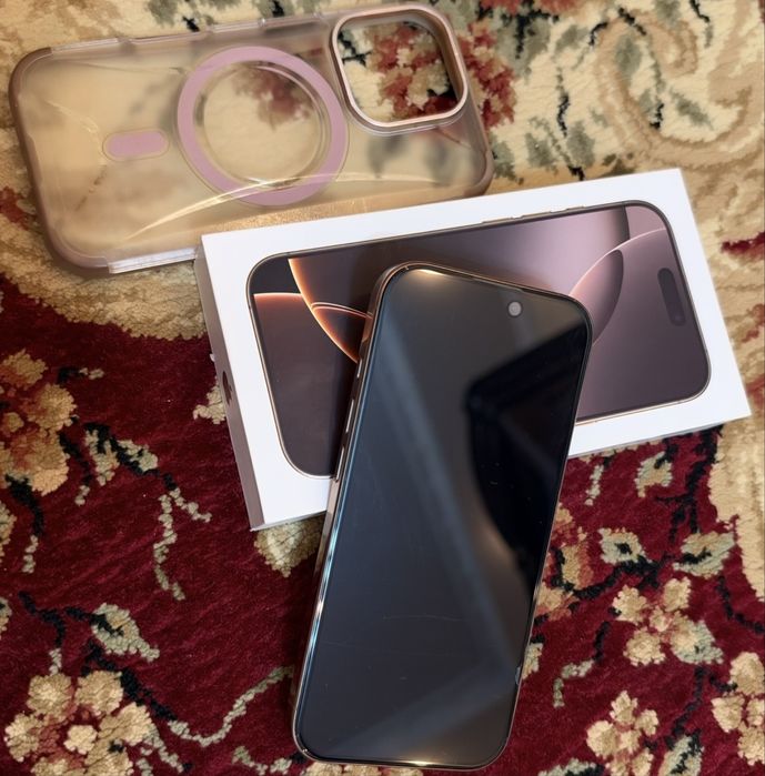 Iphone 16 pro, Desert titanium, 512 gb