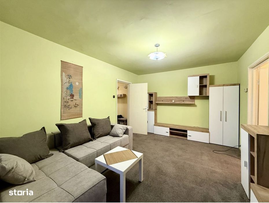 Ap 2 camere si balcon, mobilat si utilat, etaj intermediar - Z. Luptei