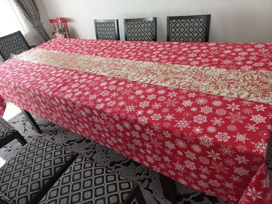 Скатерть новогодняя