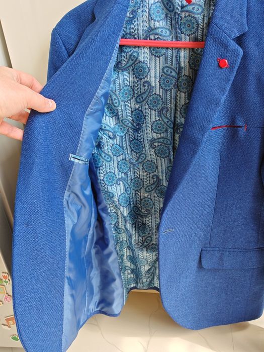 Sacou Blazer, Bleu, S