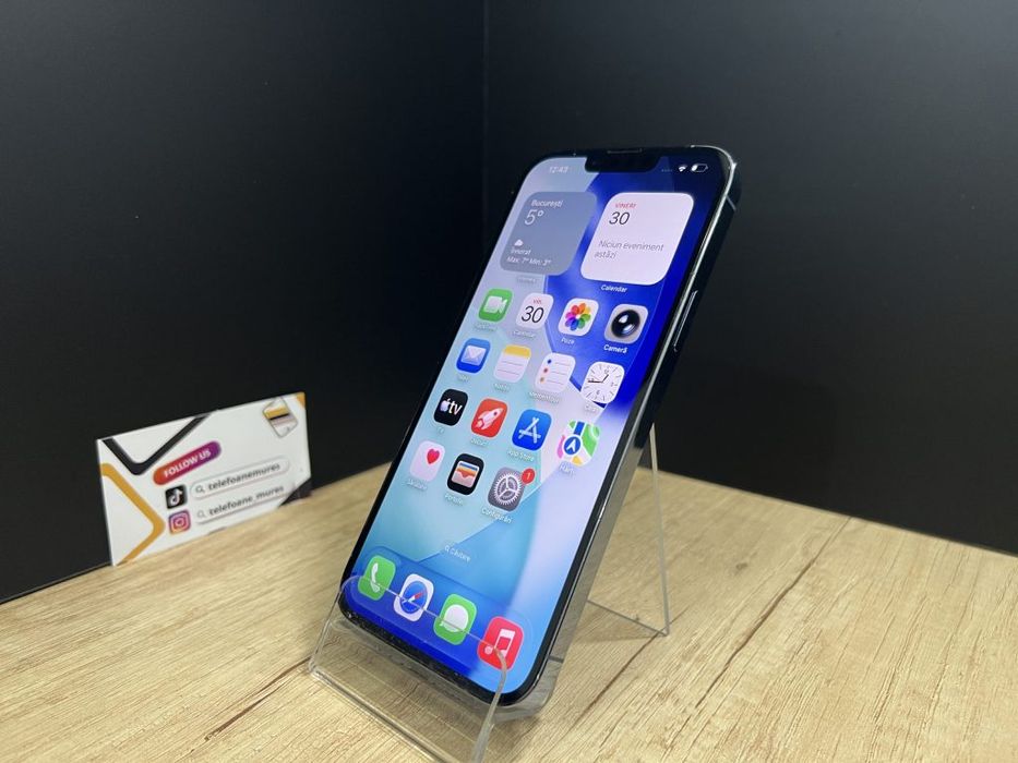 iPhone 13 Pro Max 512Gb Sierra Blue Second-Hand Bun 3 ani garanție, Te