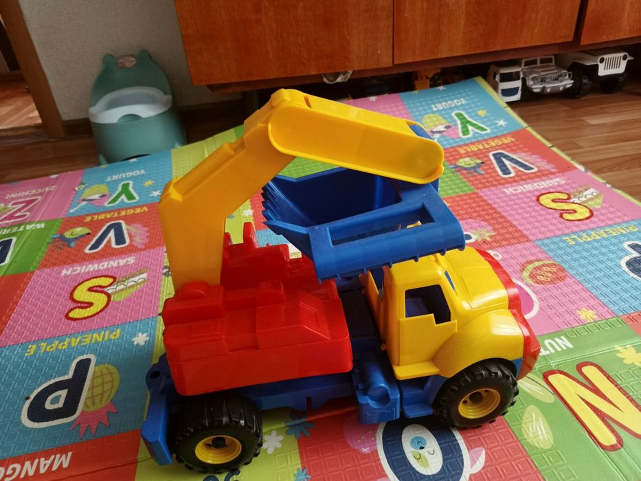 машина , экскаватор детский