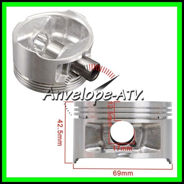 PIston YAMAHA Majesty 250 MBK Skyliner 250 APRILIA Leonardo 250