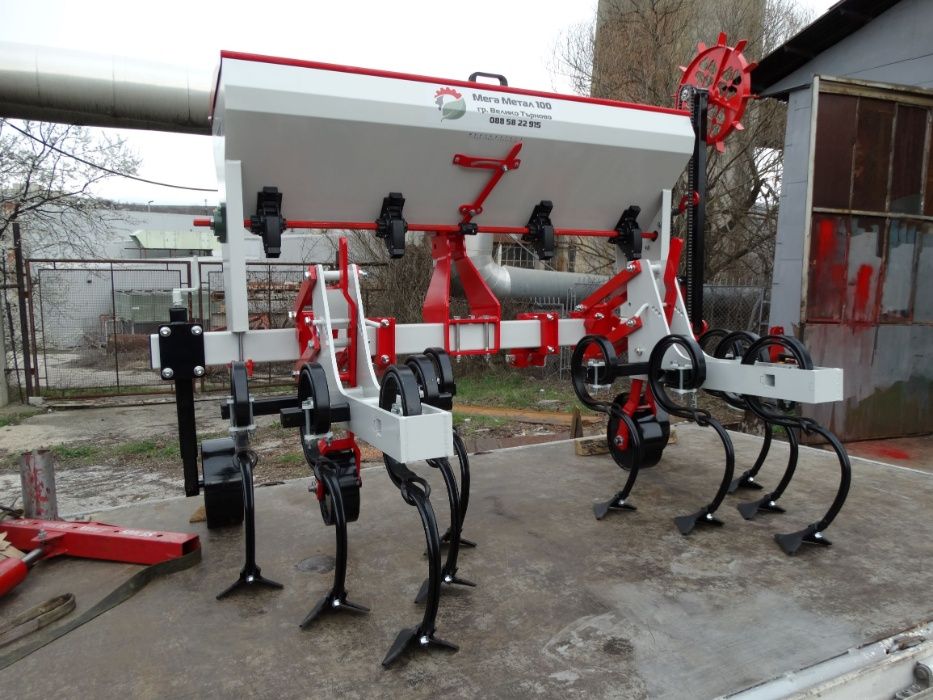 Усилен редови култиватор | Mega Metal 100