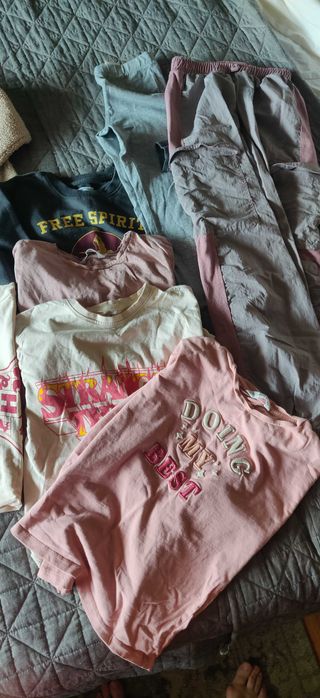 Зara рокля, жилетка и лот 10бр