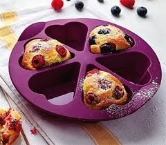 Силиконовая форма Сердечки Tupperware посуда