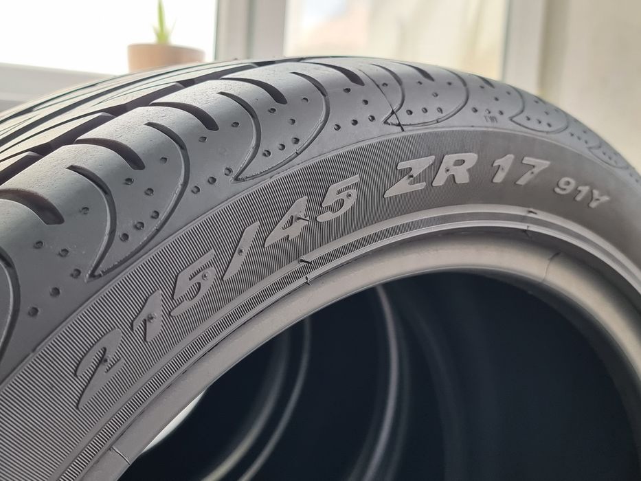 215/45/17 Pirelli 4Броя: 220€ 8мм