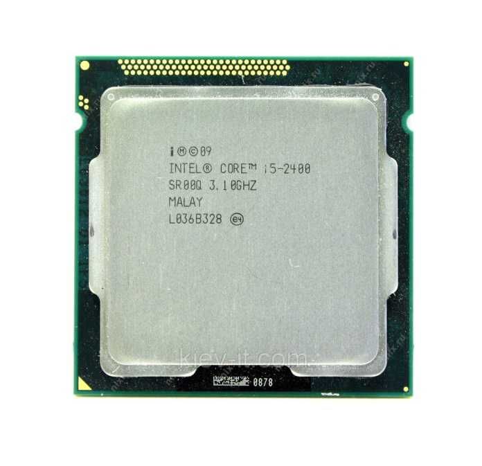 Процессор Intel® Core™ i5-2400 4-ядер Кэш 6 МБ, до 3,40 ГГц