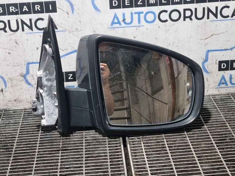 Oglinda dreapta BMW X5 E70 Facelift 2010 - 2013 4 Usi Platingrau metallic A68/7 (1280) ...