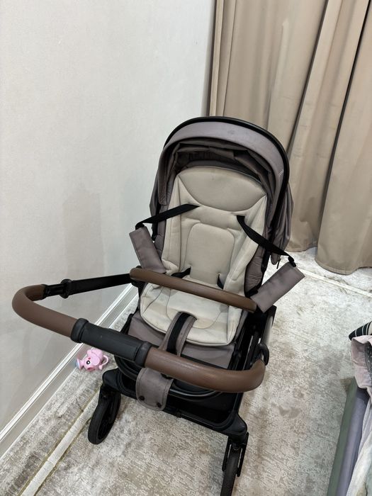 Коляска tomix прогулочная с люлкой