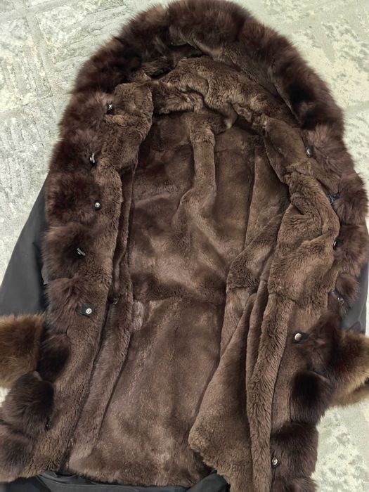 Парка женская песец