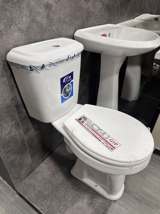 Унитаз туалет unitaz deluxe rakvina chashagen