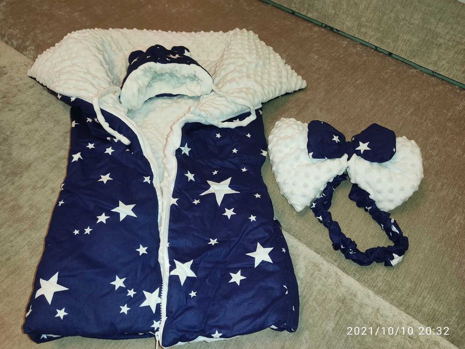 Конверт-одеяло зимний