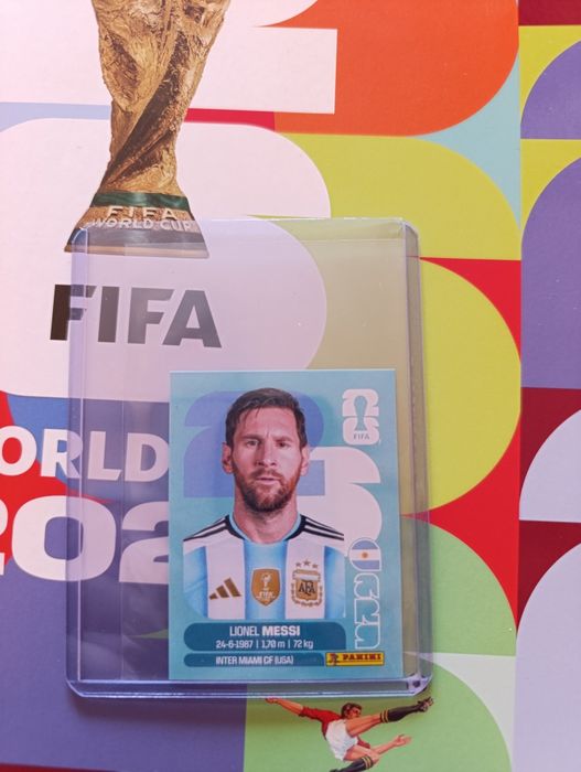 Стикери Panini World cup 2026 Messi