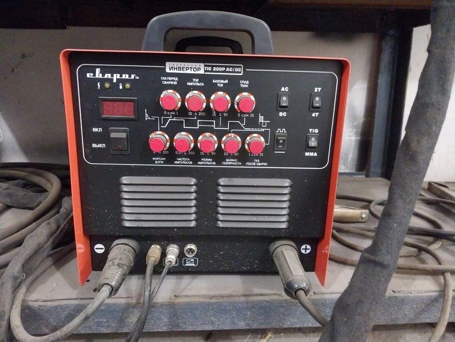 Аргон баллон ва старичний  Аргон аппарат АС ва ДС 220 В да ишлайди