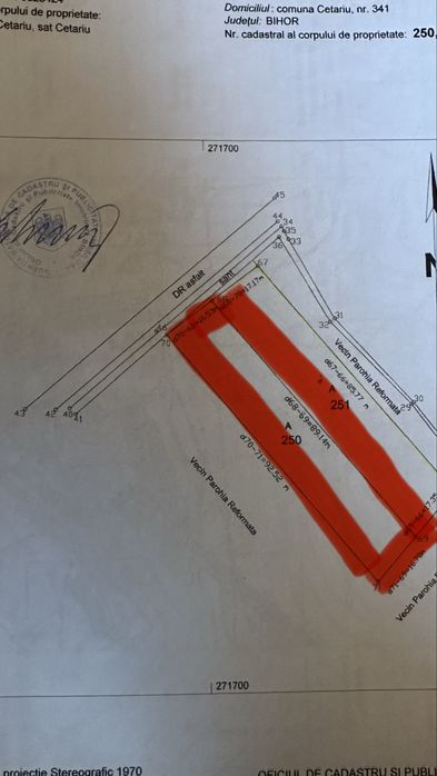Teren intravilan, 1500 mp cu panorama excelentă