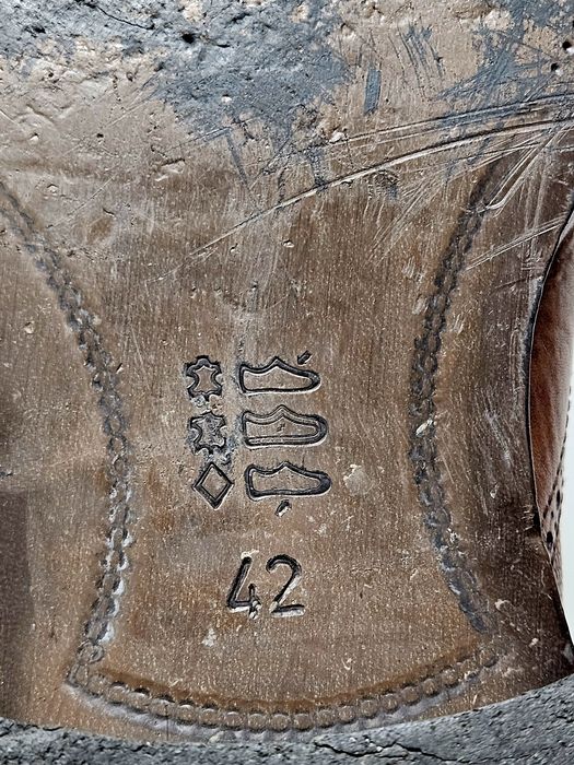 PANTOFI piele MARO 42- DRESS SHOES barbati men elegant lux eveniment