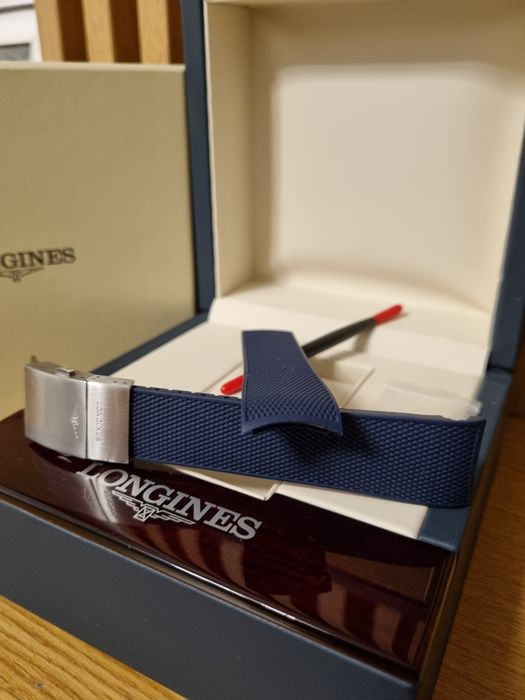 Curea pentru ceas Longines din silicon + catarama