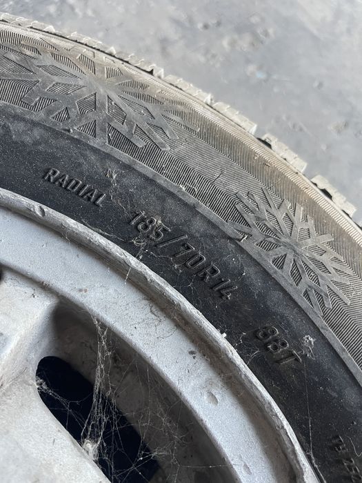 Титановый диск с резиной