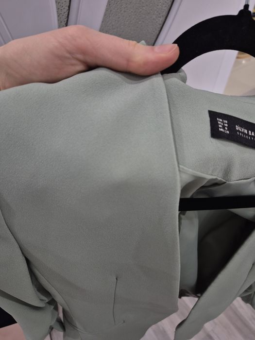 Сако в зелено 3/4 ръкави