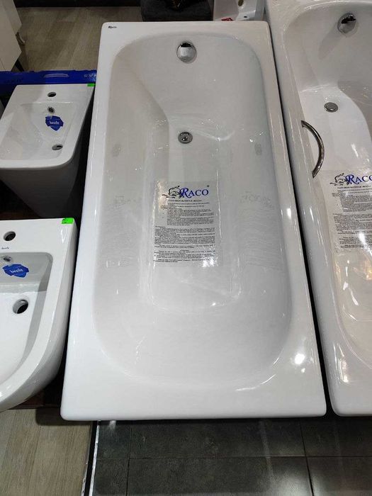 Чугунная ванна RACO размеры от 120х70. Chugun vanna