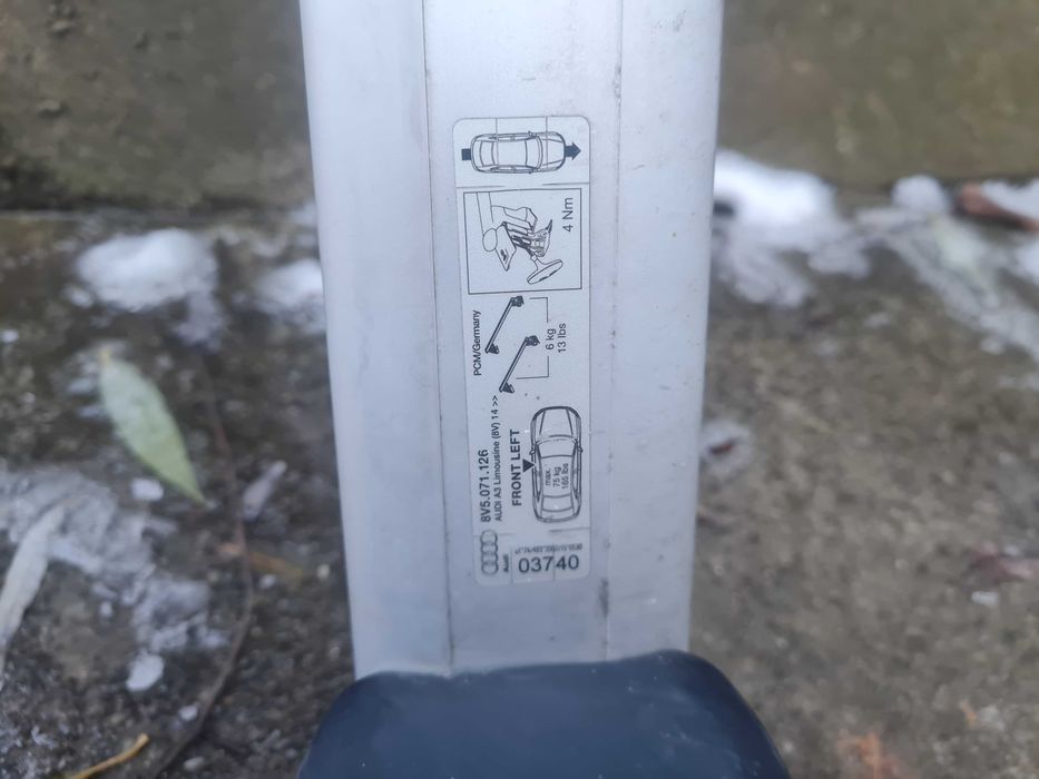 bare transversale bagaje Audi