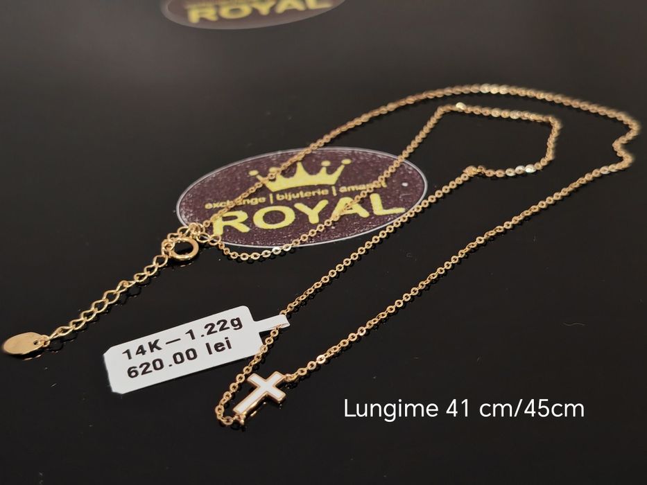 Bijuteria Royal: Lanț aur 14k 1.22 gr