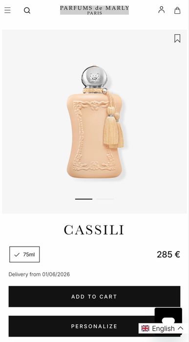 Parfum CASSILI 75ml