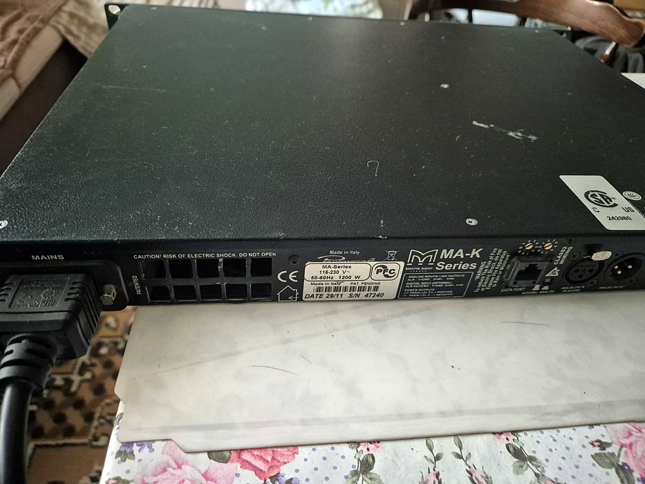 Vand amplificator Martin Audio MA5.2 (Powersoft K3)
