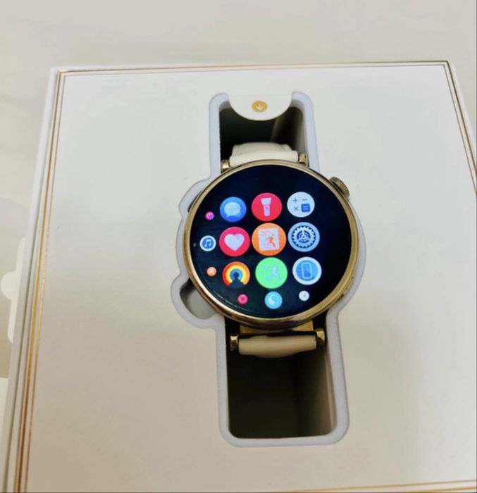 Smartwach Huawei GT 4,41 mm alb piele