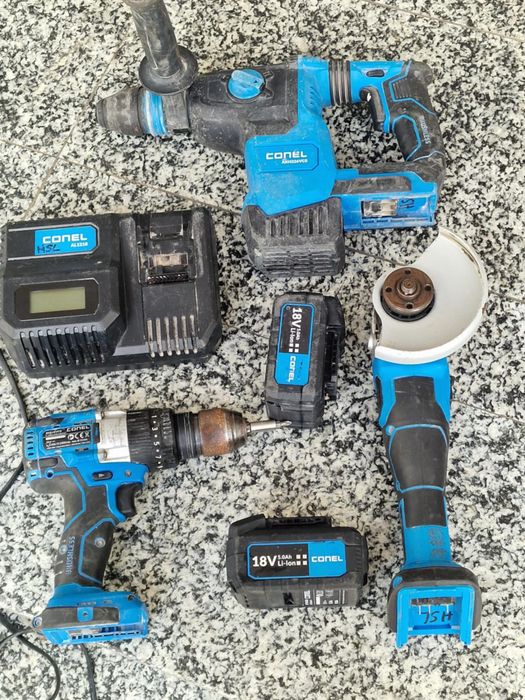 Set scule/bormasini electrice Conel !!