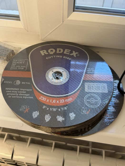 Отрезные диски RODEX 230×1.6×22.2 мм
