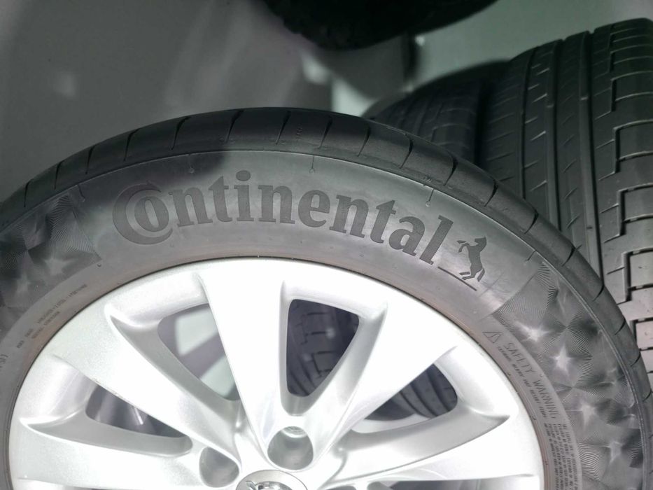 Roti Jante + Anvelope VARA - 5x110 16'' - 205/55/16 Continental - Oem Opel Astra H / Opel Zafira / Opel Meriva - Stare Excelenta !
