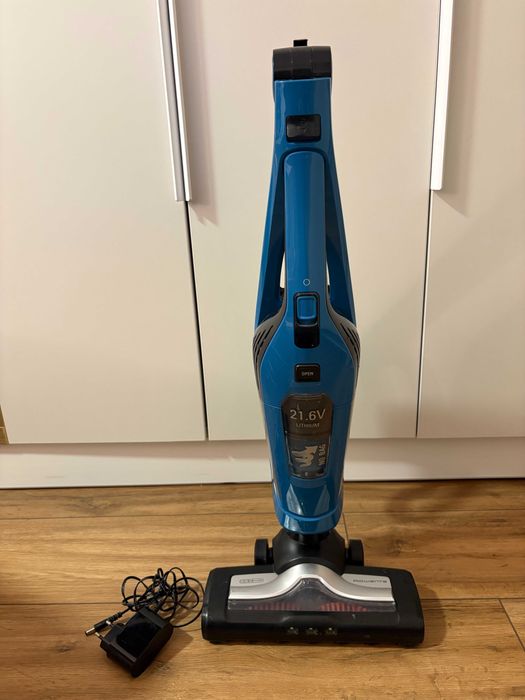 Aspirator vertical 2 în 1 Dual Force Cyclonic Rowenta, fara fir