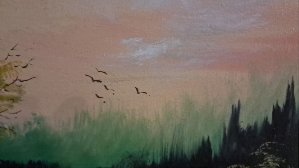 Tablouri în ulei pe pânză - peisaje clasice, stil romantic