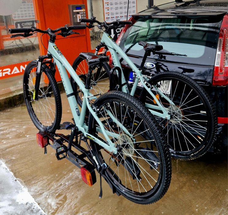 Вело багажник за теглич Halfords за 4 велосипеда - Thule модел
