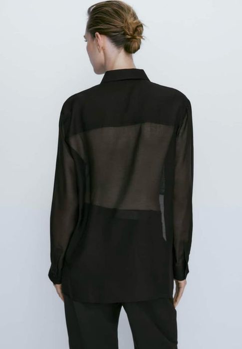 Camasa neagra Massimo Dutti