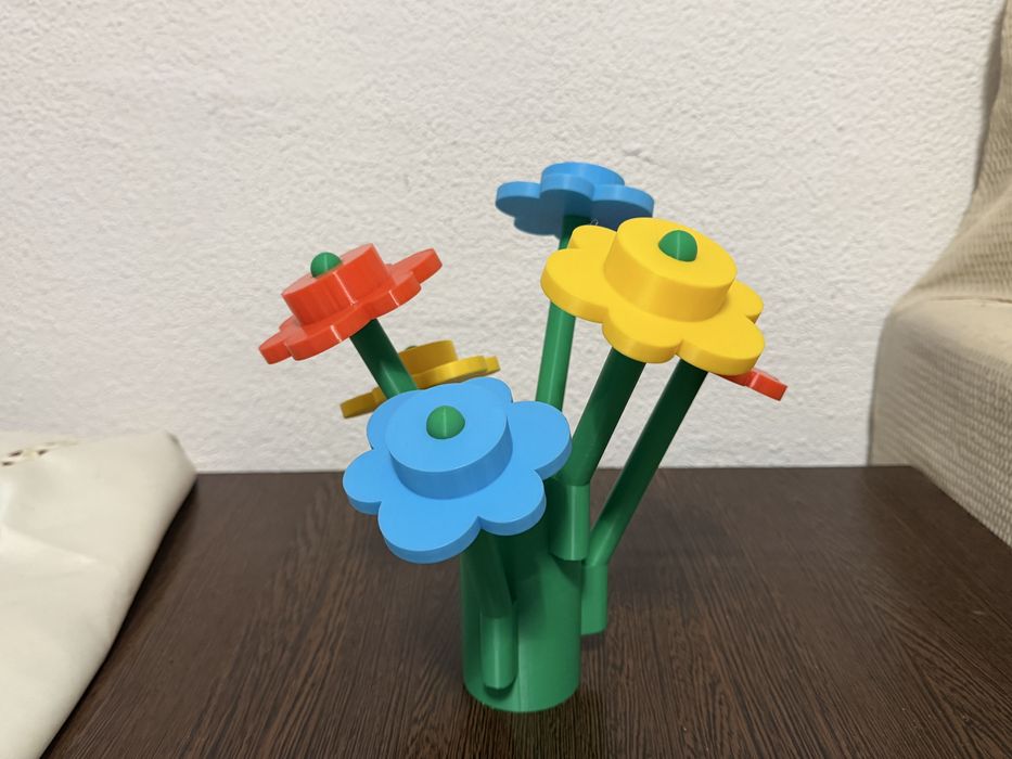 Ghiveci cu Flori tip LEGO-URIAȘ
