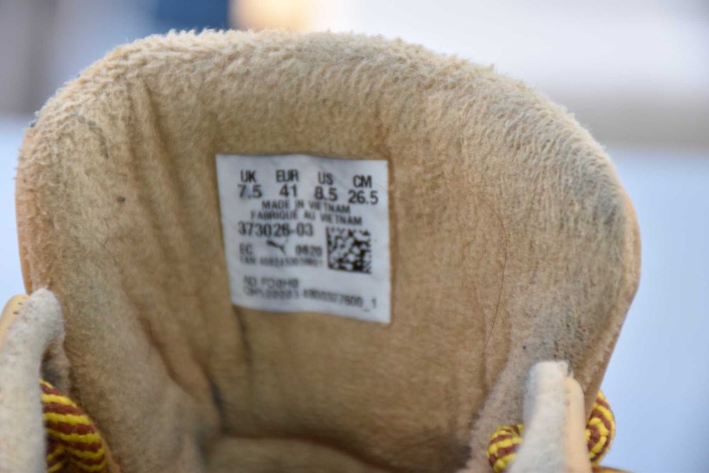 Ghete Puma barbati, 41