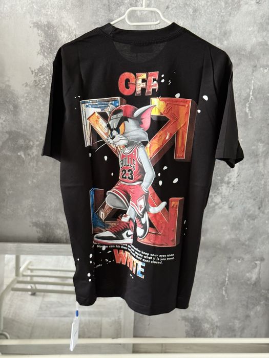 Tricou OFF White Amiri Balenciaga ih nom