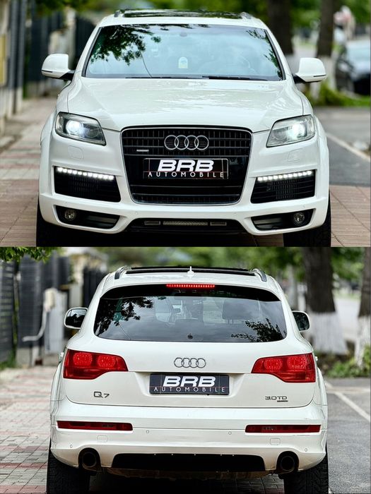 • Audi Q7 2009 / 3.0 Quattro 245 cp / 7 Locuri - Dublu Panoramic / Extra full - Parc Auto Brb Automobile / RATE / GARANTIE •