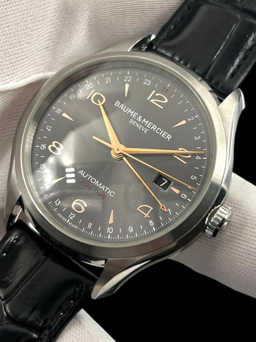Baume & Mercier Clifton Automatic GMT – Anthracite Sunray Dial мъжки часовник
