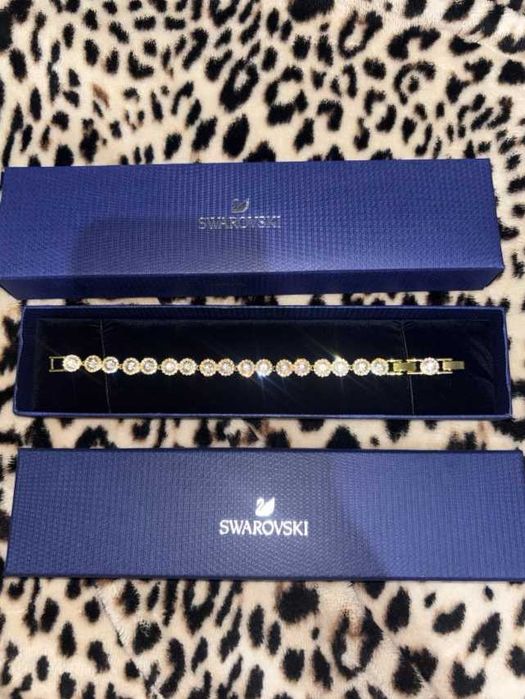 Bratara Swarovski Angelic, Aurie - nouă, în cutie