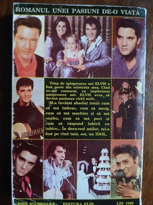 Cartea "Eu si Elvis"