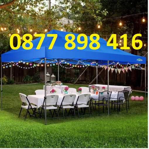 Нови 3 размера  Сгъваема Шатра Хармоника Различни цветове модел 2025г