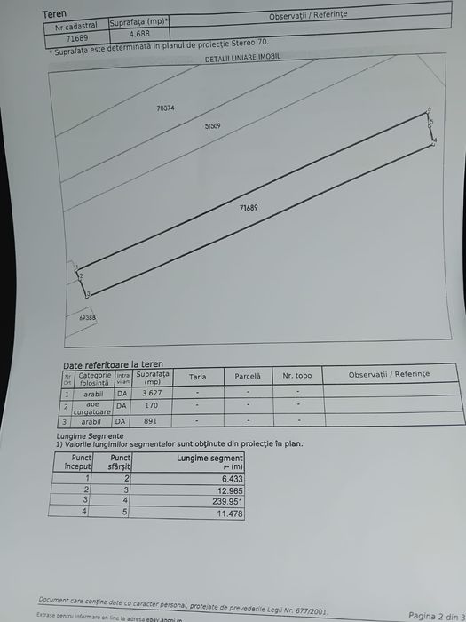Vând teren intravilan in Cihei