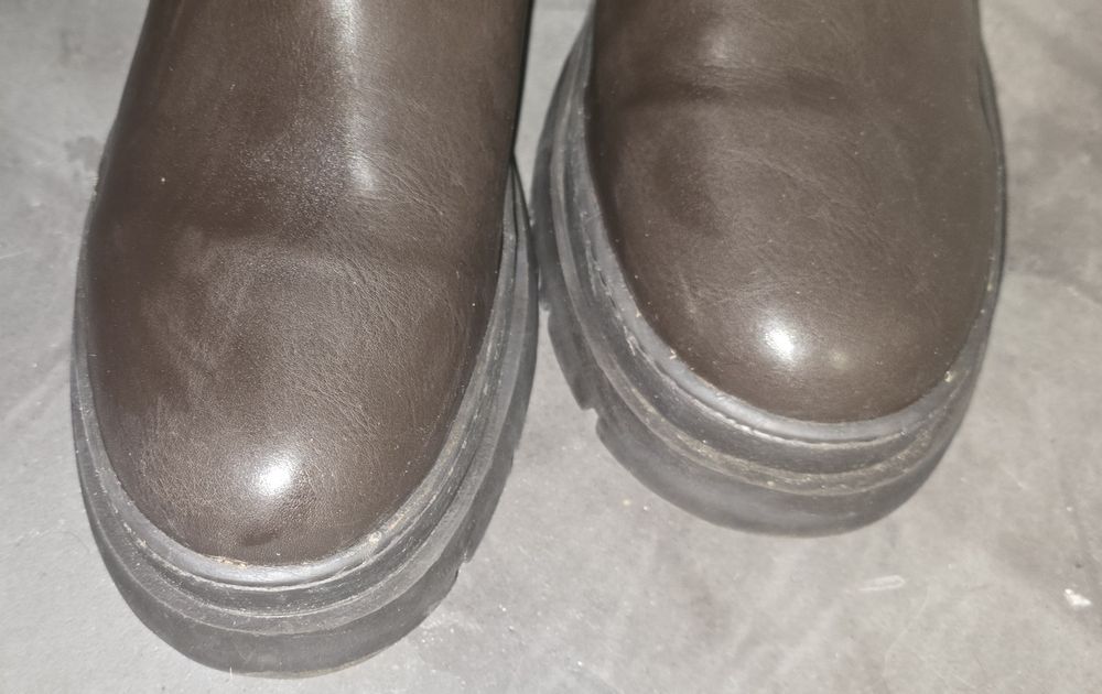 Дамски кафяви боти