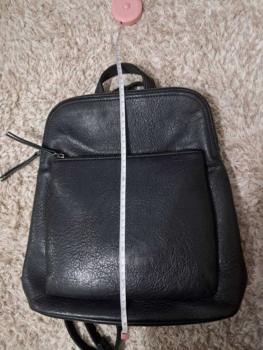 Rucsac ghiozdan piele ecologica negru