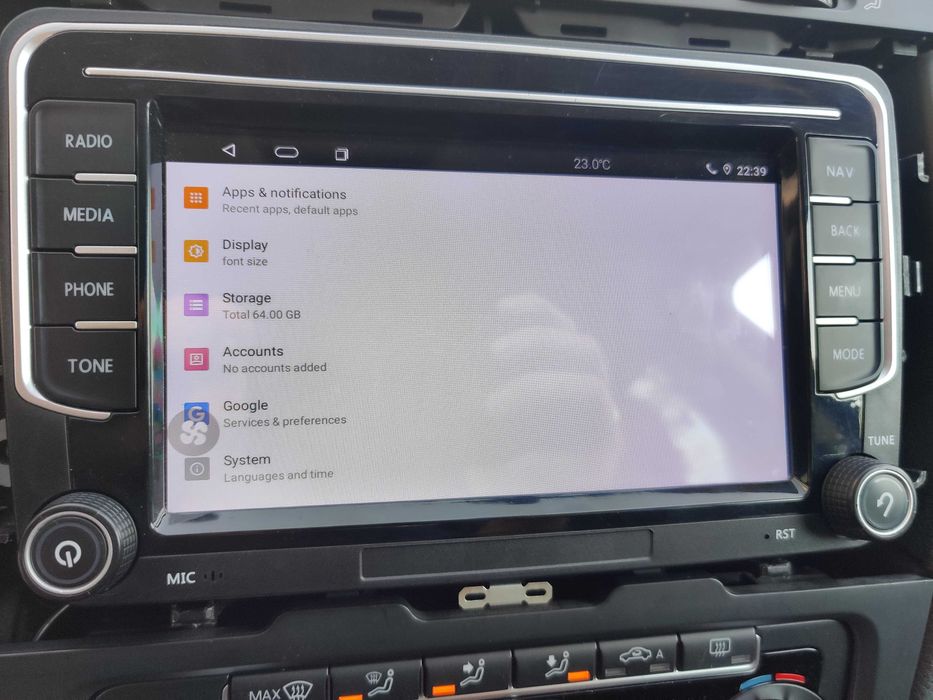 GRANDnavi VW Golf 5 6 Android radio
